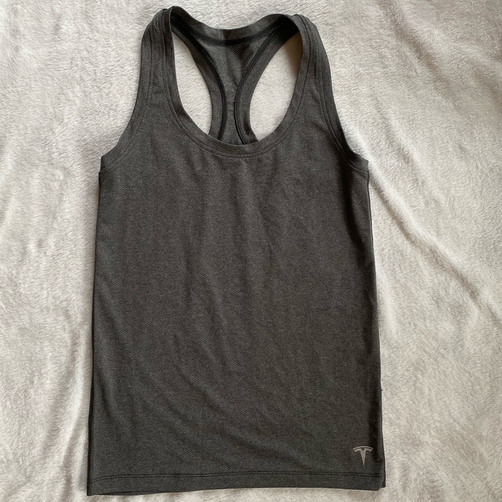 TESLA women’s grey tank top Size Small